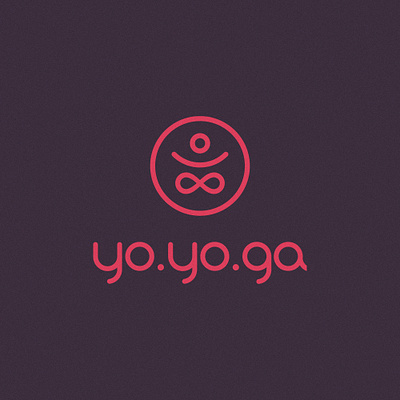 Yoga studio logo concept branding design logo minimal vector