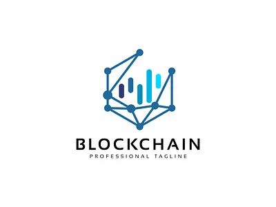 Blockchain Logo architect architecture blockchain box capital communication connect cube finance geometric hexagon labyrinth logo maze media network s s letter safe