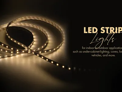 Decorate your home with an LED strip light