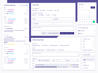 Cards of web application dashboard for Usetreno.cz app czech dashboad dashboard design design inspiration minimal slovakia ui ux ui web