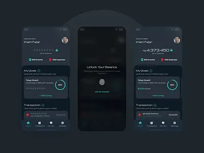 Financial Wallet Apps app bank credit card dark finance finance app finances financial financial app mobile mobile app mobile app design mobile ui ui uiux uiuxdesign