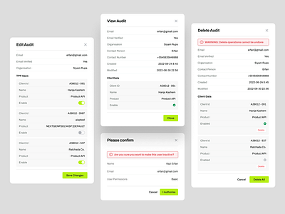 Modal & Form Elements alert analytics app audit corporate creative dashboard dialog entry field form form design forms modal modals product ui ux