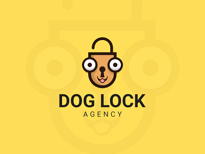 Dog Lock Agency Logo design brand identity brand identity design branding design cartoon creative illustration logo logo a day logo alphabet logo animation logo design logo design branding logo design challenge logo design concept logo mark logodesign logos logotype