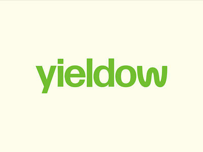 yieldow logo agriculture animated animation brand branding design desire agency farm farming graphic design green identity logo logo design logotype motion motion design motion graphics nature typography