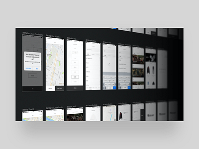 App Artboards app artboards design fashion flows icon mobile process responsive ui ux web