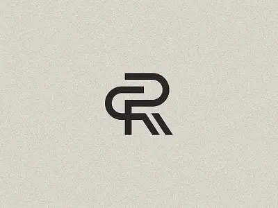 CR Monogram Logo brand branding and identity clean flat graphic design graphic designer lettermark logo logo design minimal monogram monogram logo