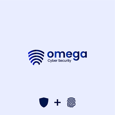 Omega Cyber Security Logo cybersecurity logo logo designer logos omega