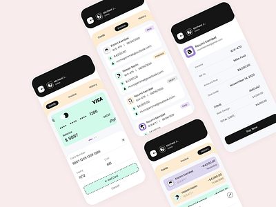 Payment app branding creative inspiration pament management payment payment app payment form payment method project management projects task task management task manager trendy design ui userinterface ux uxtrends