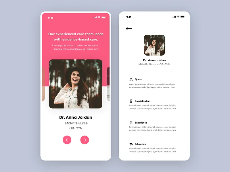 User Profile UI designs, themes, templates and downloadable graphic ...