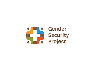 Gender Security Project branding logo mark symmetry