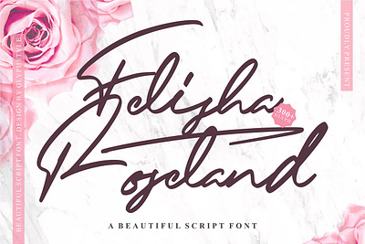 Free Felisha Roseland Script Font beautiful font branding business card design elegant handwritten logo luxury font modern project signature font stylish font tint