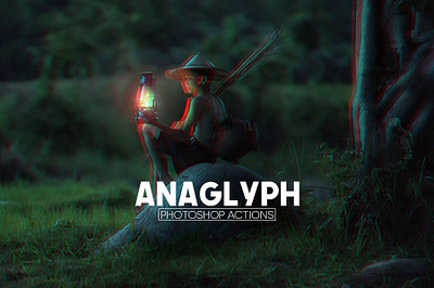 3D Anaglyph Photoshop Actions 3d anaglyph black blue channel cyan dance depth dimension dimensional effects element elements film illusion photoshop portrait red stereoscopic stereoscopy