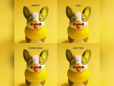 Emotional Yamper arizpokedex pokemon