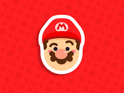 Mario character cute designs emoji game game art icon illustration items mario mariobros moustache nintendo nintendo 64 odyssey pattern sticker super mario super smash bros vector