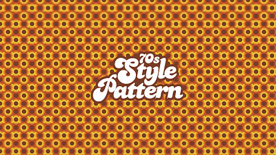 Seamless 70s Style Pattern - Adobe Illustrator Tutorial 70sdesign design illustration pattern pattern art pattern design patterns vector vector art vector artwork vector artworks