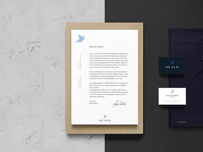 SICALIS - Logo & Stationery brand branding consulting design finance icon identity logo logotype startup stationery