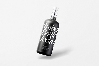 Floating Black Amber Bottle pack