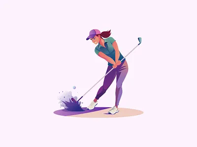 Golf Club Illustrations character character design character illustration design editorial family flat illustration friends golf golf club golfer golfing illustration illustrator people pga playing sport sportsman vector