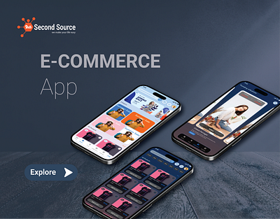 Fashion E-commerce App by Second Source 2ndsource design ui ux