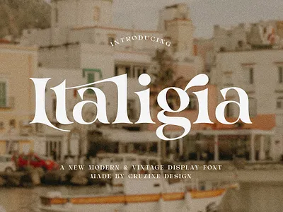 Italigia Retro Bold Serif alternates branding font classic font classy font display font elegant font fancy font italigia retro bold serif ligature font ligatures logo font luxury font modern font multilingual retro font retro serif stylish font trendy font