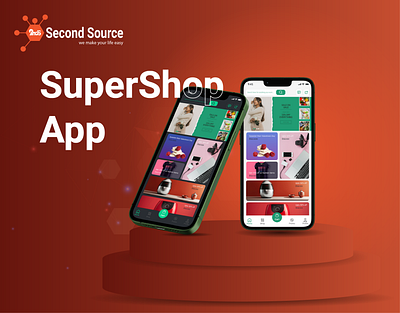 Supershop App by Second Source 2ndsource desigin design ui ux