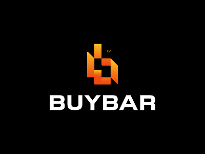 BuyBar trading logo design, B b logo bar chart logo brand identity branding business logo company logo exchange logo finance logo financial geometric logo identity logo logo design logodesigner logos logotype trade logo trading trading company logo trading logo