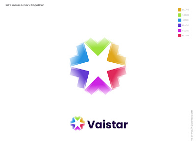 vaistar logo - dribbble a b c d e f g h i j k l m n abstract branding branding agency colorful design dribbble ecommerce flat illustration letter mark logo logo design logo designer minimal o p q r s t u v w x y z overlap star v vector