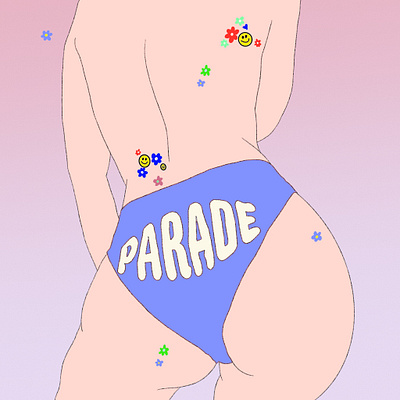 Parade design illustration web