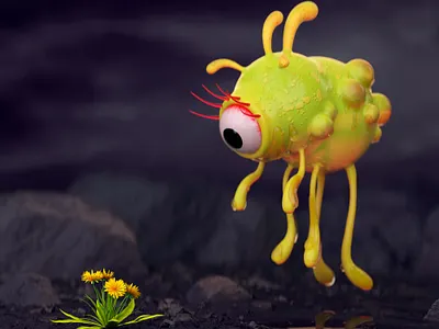 the last flower 3d animation c4d character cinema4d illustration octane