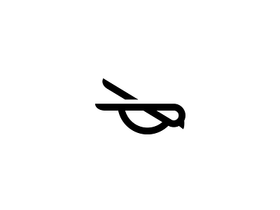 Minimal Birdie bird birdie fly flying illustration lineart logo mark minimal sky