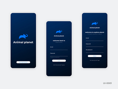 Sign up page app dailyui dailyui 001 design minimal typography ui ux