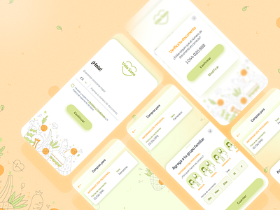 Vida Sana (healthy app concept) app app design elegant food food app healthy healthyfood inspiration interface ui uidesign uiux ux uxdesign