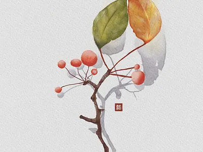 iPad illustration-Watercolour paining illustration ipad procreate