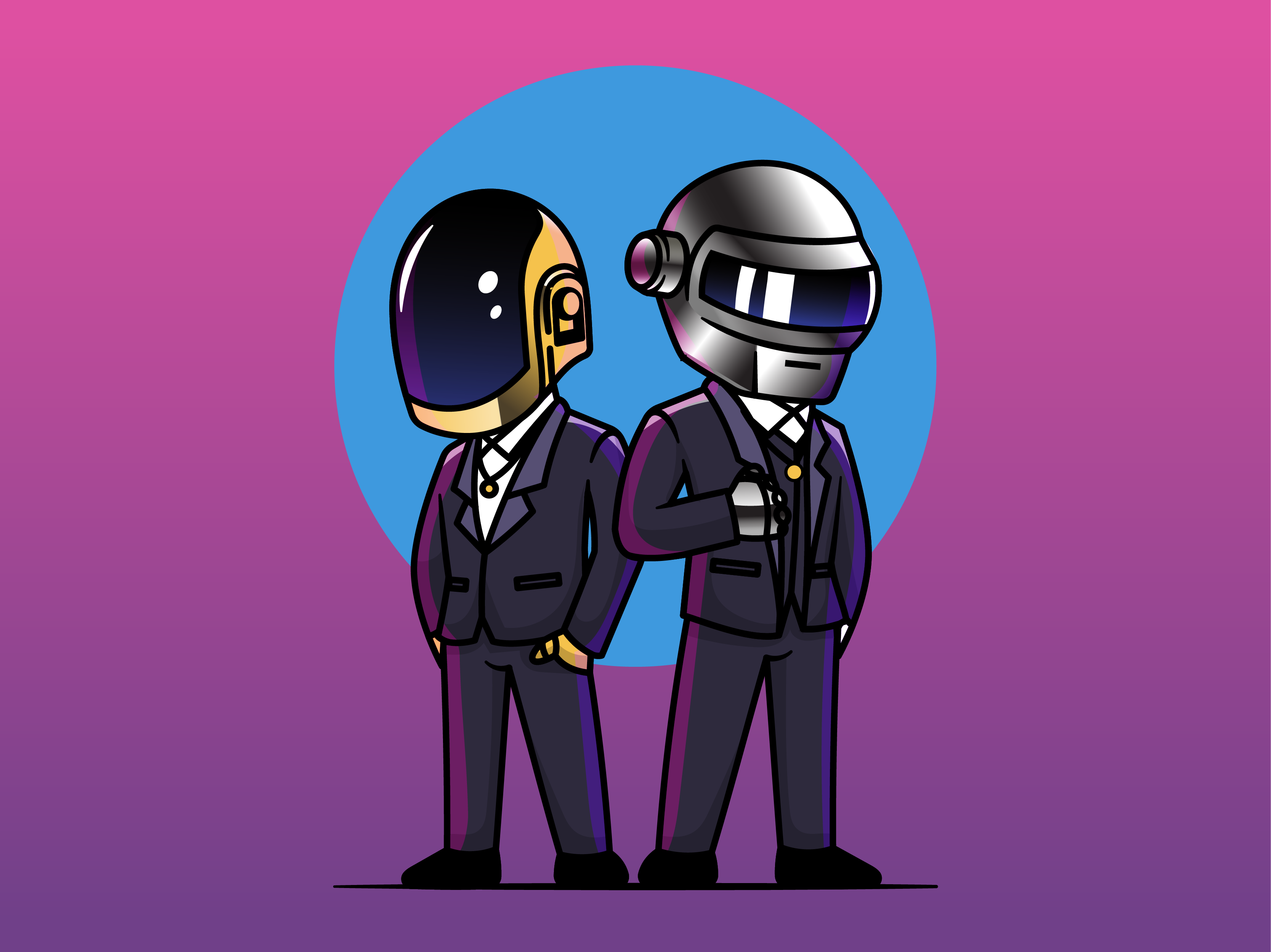 Daft Punk New staff pick: Daft Punk 1993 - 2021 by LisHard. Check it
