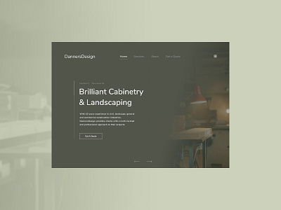 DannersDesign Web Design front end development ui design web design web development
