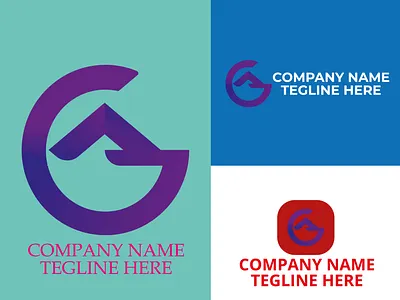 Modern logo- letter logo GA branding icon logo modern logo modern logo design modern logo designer modern logos