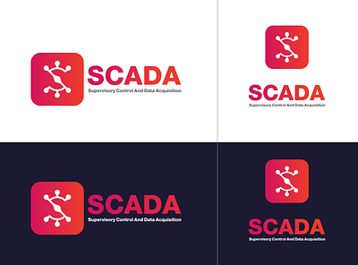 SCADA logo acquisition control data logo s supervisory