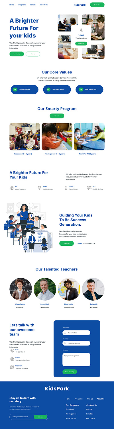 Teacher Website for Kids