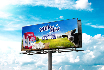 Bill board design brandingpartner milkymistghee