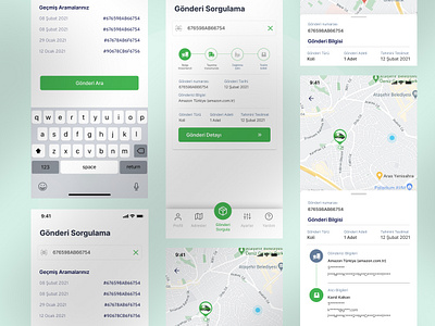 Kolay Gelsin Mobile App Redesign clean delivery delivery application design free minimal mobile app mobile app redesign mobile application mobile design mobile ui redesign concept transportation transportation application ui