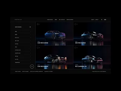 Electrilux 3d animation auto automobile automotive design car cars sale carservice clean digital ecommerce luxury motion graphics ui ui design ux volvo web design