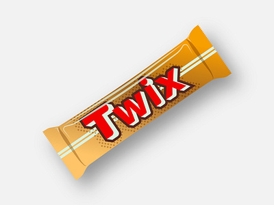 Twix Redesign Concept branding chocolate chocolate packaging design dribbbleweeklywarmup illustrator mockup packaging packaging redesign packagingdesign rebound snack twix weekly warm up weeklywarmup