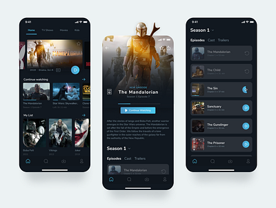 Amazon Prime - Video Player App Concept 2021 design clean ui clean ui design design design app figma mobile app mobile ui player ui product design streaming app ui ux