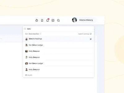 Search Concept concept design desktop drawer modal modal box search search engine ui