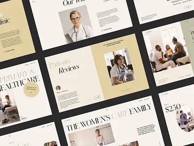 Case Study: Clinic Website case study clinic design doctors graphic design health healthcare hospital interaction design interface medical ui user experience ux web web animation web design web marketing website website design