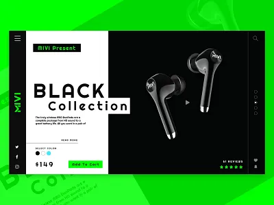 Mivi landing page template landing page mivi