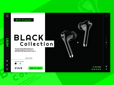 Mivi landing page template landing page mivi