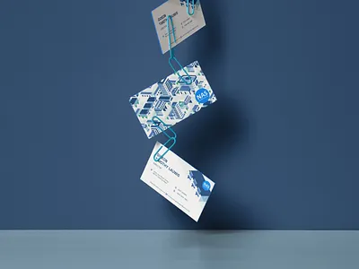 NAS Warehouse Business Card business card graphic design stationary design