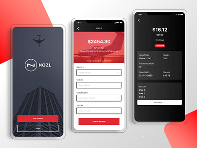 Business Aviation’s App aviation app business aviation app fuel mobile app mobile app design price ui ux