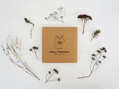 Logo: Sale of yarn animal branding character ecommerce flat hamster illustration line art logo rodent shop threads vector yarn